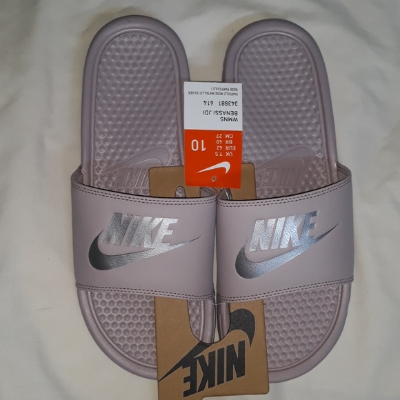 nike benassi jdi rose